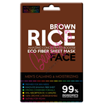 IST MEN'S CALMING & MOISTURIZING BOOSTER FACE MASK BROWN RICE