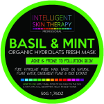 ORGANIC HYDROLATS FRESH MASK BASIL & MINT - 50G